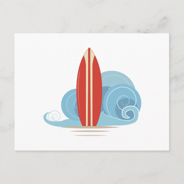 Carte Postale Surf (Devant)