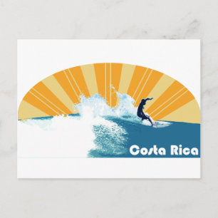 Carte Postale Surf du Costa Rica