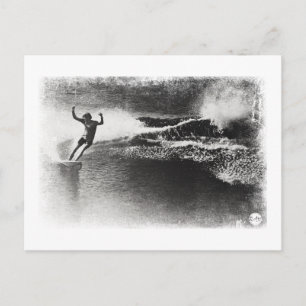 Carte Postale surf rétro