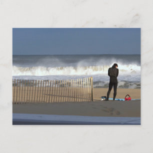 Carte postale "Surf vers le haut"