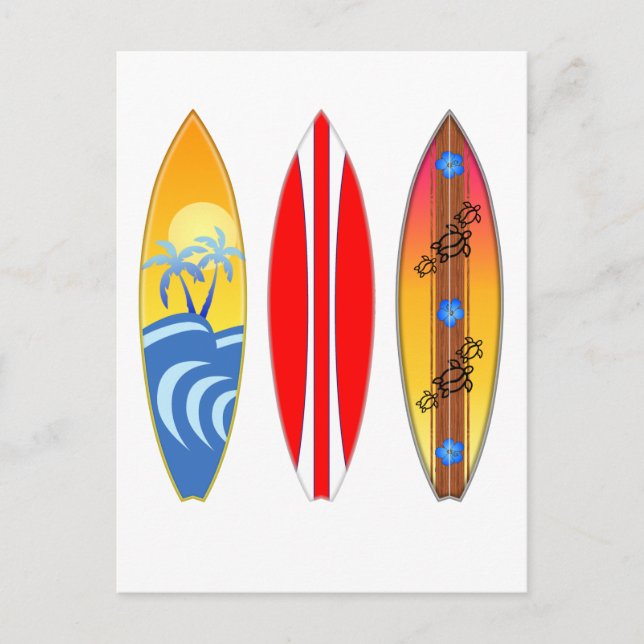 Carte Postale Surf vintage Surf (Devant)