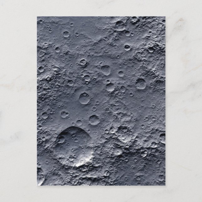 Carte Postale Surface de lune (Devant)