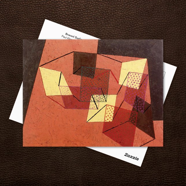 Carte Postale Surfaces étayées Abstrait Paul Klee (Créateur téléchargé)