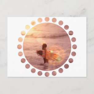 Carte postale Surfer Girl