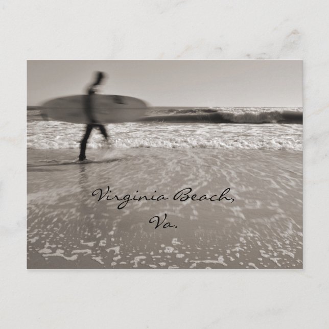 Carte Postale Surfer par Shirley Taylor (Devant)