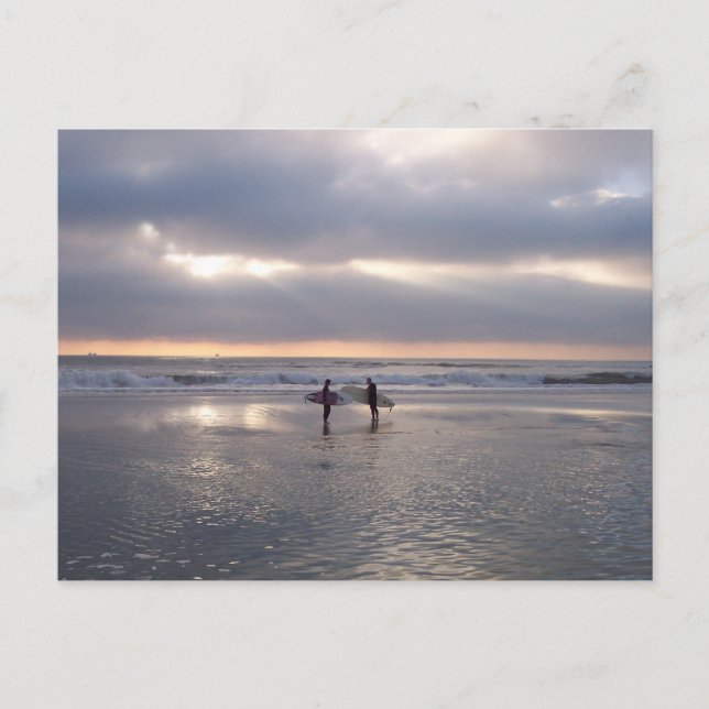 Carte Postale Surfers (Devant)