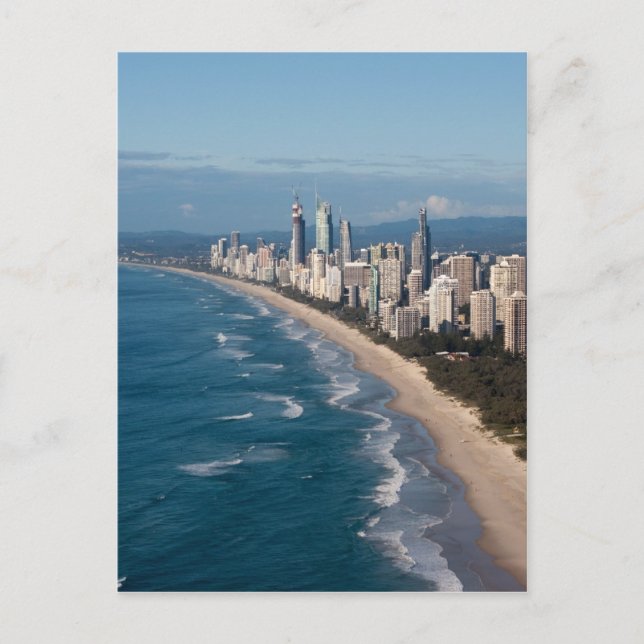 Carte Postale Surfers Paradise Gold Coast Queensland Australie (Devant)
