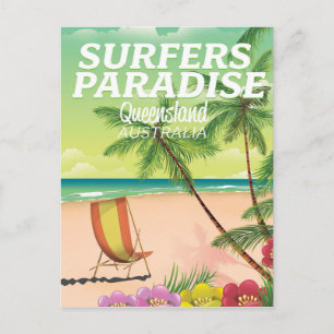 Carte Postale Surfers Paradise Queensland Australie