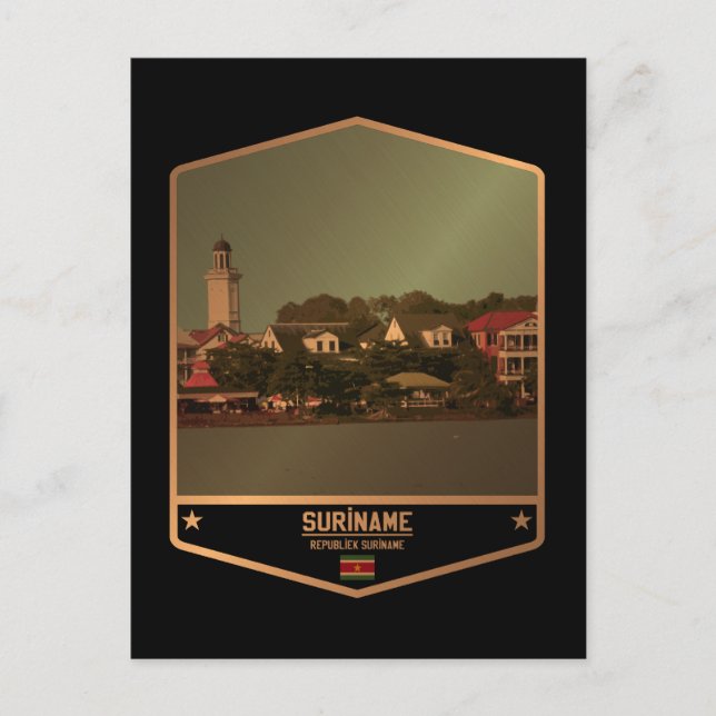 Carte Postale Suriname (Devant)