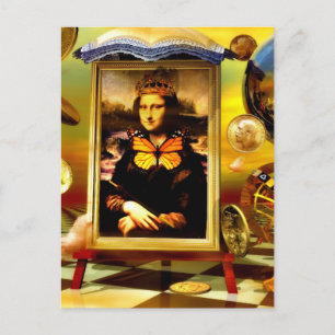 Carte Postale Surréalisme Abstrait