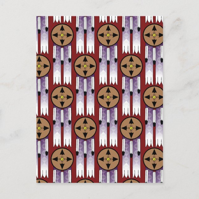 Carte Postale Surveillance du bouclier (Devant)