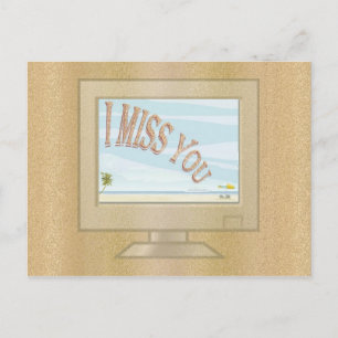 Carte Postale Surveiller les voeux d'été