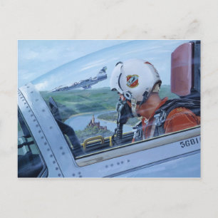 Carte Postale Surveillez le Rhin par Ken Riley