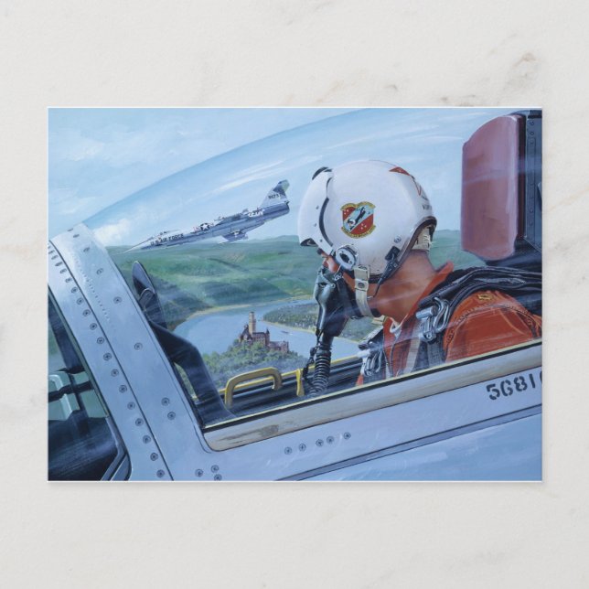 Carte Postale Surveillez le Rhin par Ken Riley (Devant)