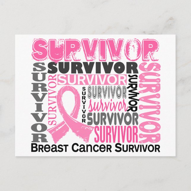 Carte Postale Survivant 10 Cancer du sein (Devant)
