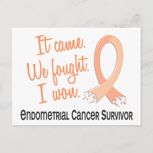 Carte Postale Survivant 11 Cancer de l'estomac (Devant)