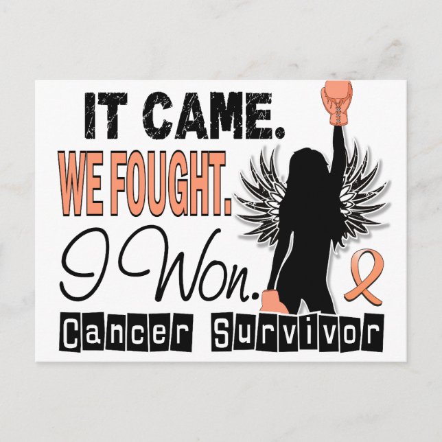 Carte Postale Survivant 22 Cancer de l'estomac (Devant)