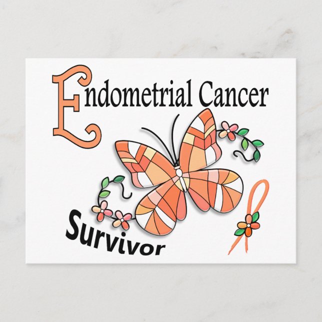 Carte Postale Survivant 6 Cancer de l'endométrie (Devant)