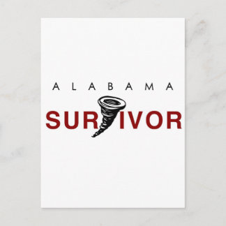Carte Postale Survivant de la tornade