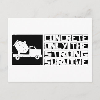 Carte Postale Survivre au béton