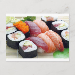 Carte Postale Sushi
