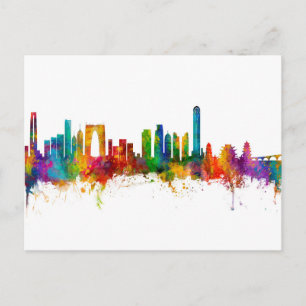 Carte Postale Suzhou China Skyline