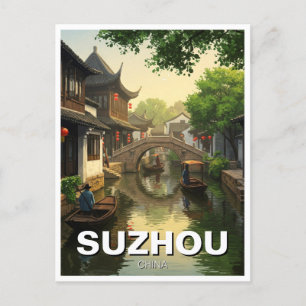 Carte Postale Suzhou Chine Travel