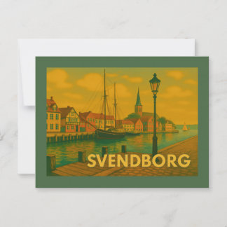 Carte Postale Svendborg Denmark Castle