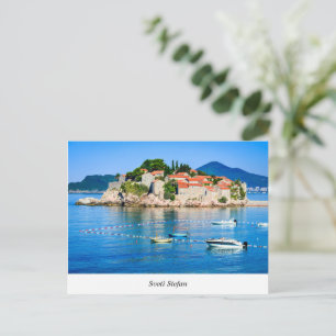 Carte Postale Sveti Stefan