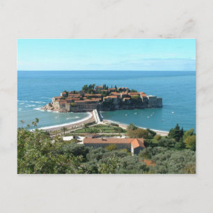 Carte Postale Sveti Stefan