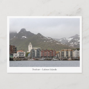 Carte Postale Svolvaer Îles Lofoten