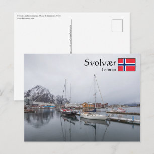 Carte Postale Svolvaer Îles Lofoten