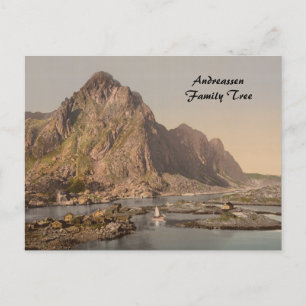 Carte Postale Svolvaer, Lofoten, Nord-Norge, Norvège