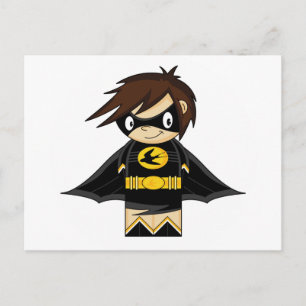 Carte postale Swallow Superhero