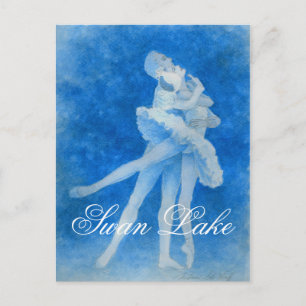 Carte postale Swan Lake Pas de Deux
