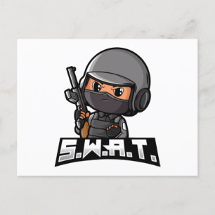 Carte Postale Swat