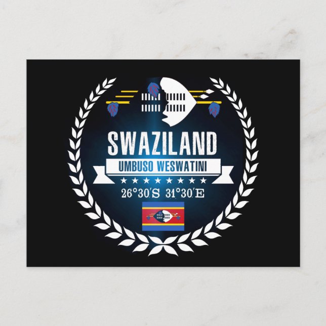 Carte Postale Swaziland (Devant)