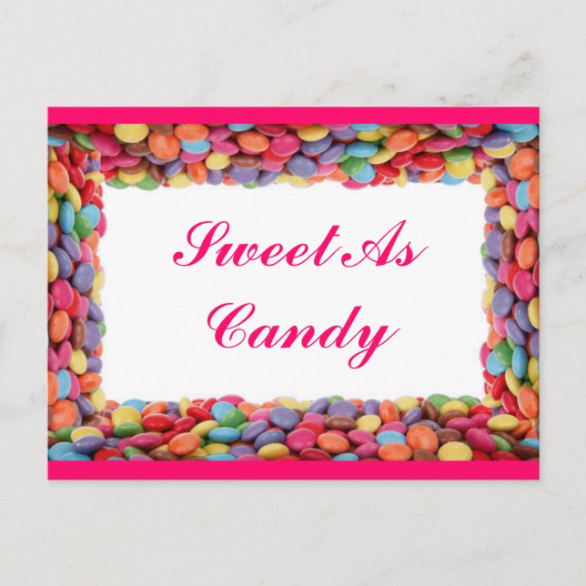 Carte postale Sweet As Candy (Devant)