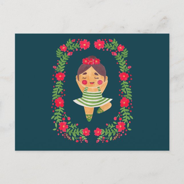 Carte Postale Sweet Ballerina (Devant)