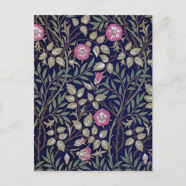 Carte Postale Sweet Briar, William Morris (Devant)