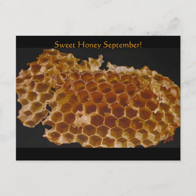 Carte Postale Sweet Honey Septembre ! (Devant)