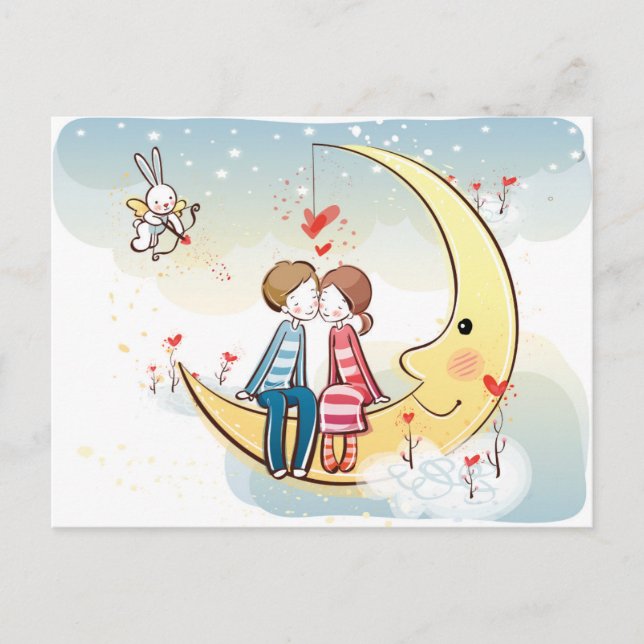 Carte Postale Sweet Love (Devant)