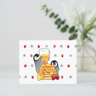 Carte postale Sweet Penguins