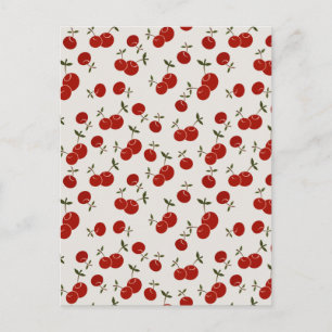Carte Postale Sweet Summer Red Cherries Garden