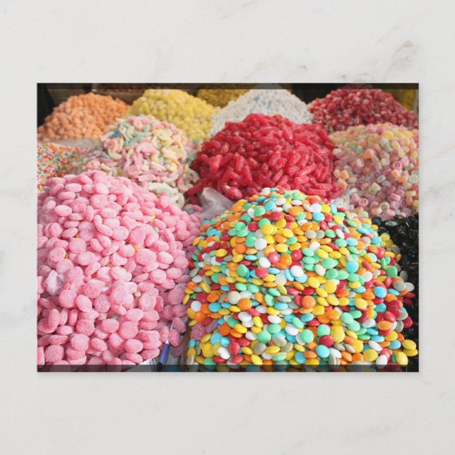 Carte Postale Sweets en Bazar - Damas, Syrie (Devant)