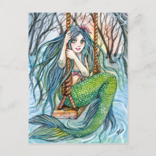 Carte Postale Swing - Mermaid Art