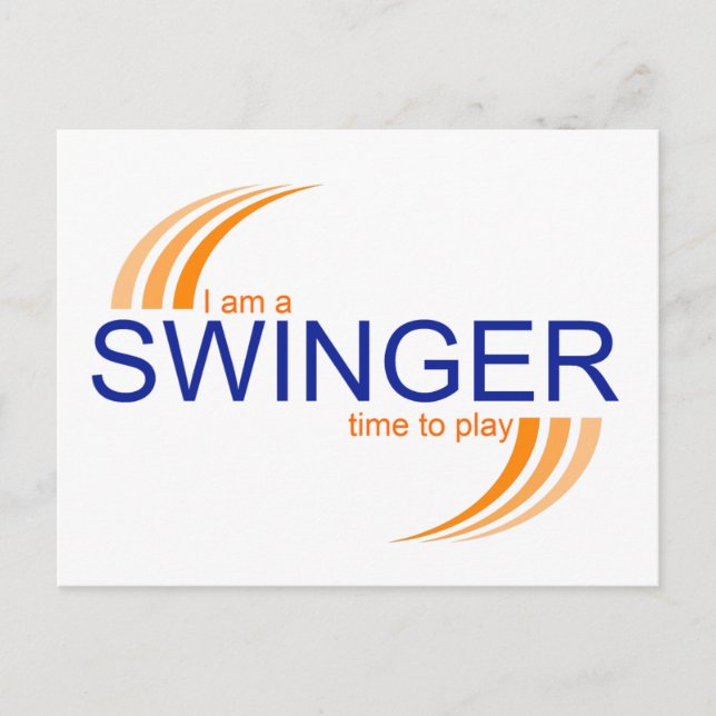 Carte postale Swinger (Devant)