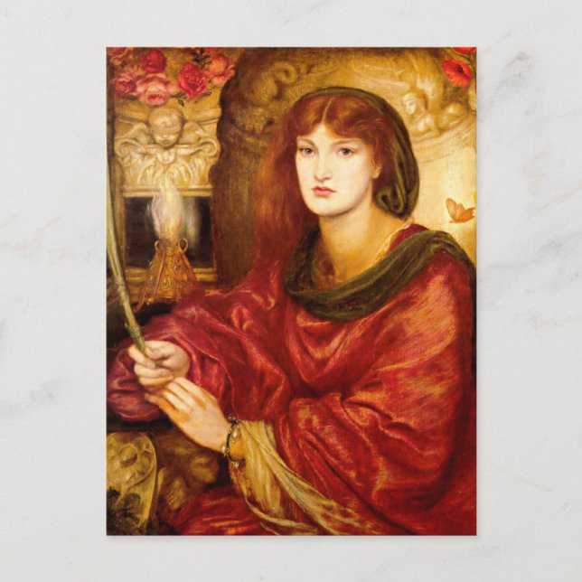 Carte Postale Sybilla Palmifella (La beauté de l'âme) (Devant)