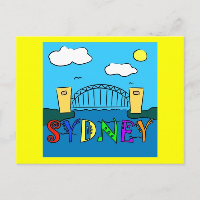 Carte Postale sydney (Devant)