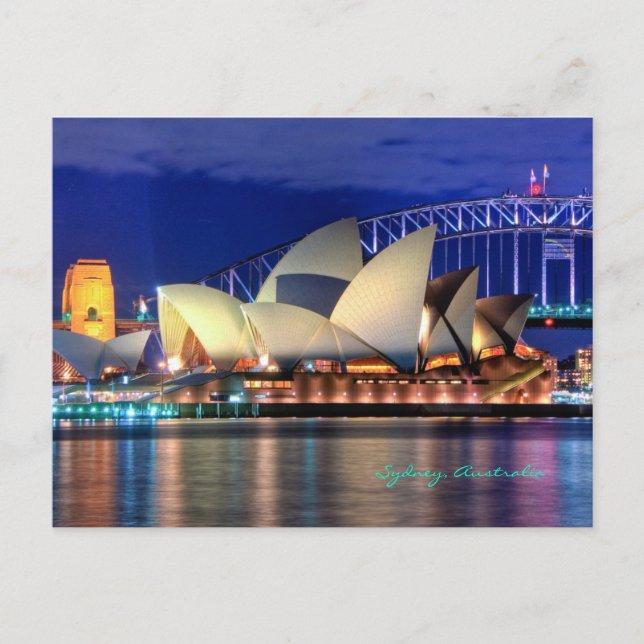 Carte postale Sydney, Australie (Devant)